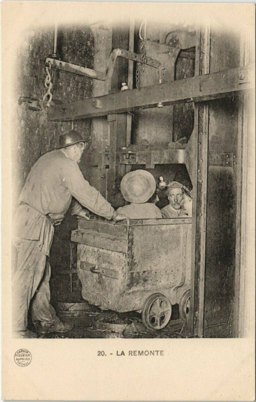 Carte postale ancienne La Remonte