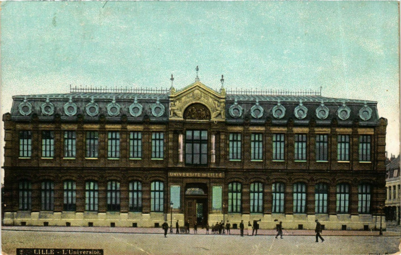 Carte postale ancienne Nord Lille L'Université à Lille