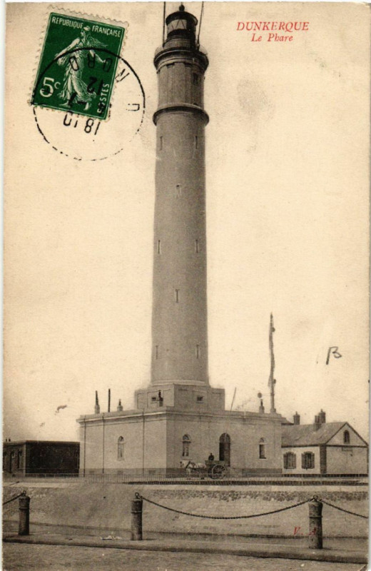Carte postale ancienne Dunkerque - Le Phare à Dunkerque