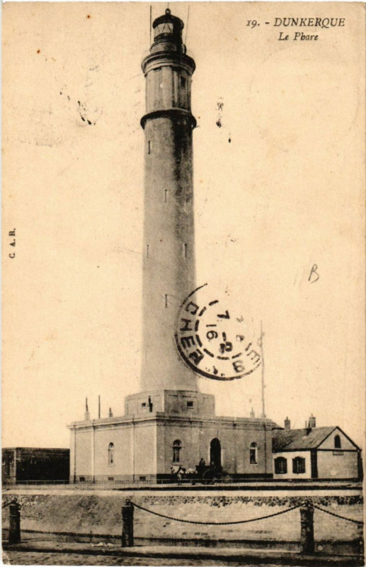 Carte postale ancienne Dunkerque - Le Phare à Dunkerque
