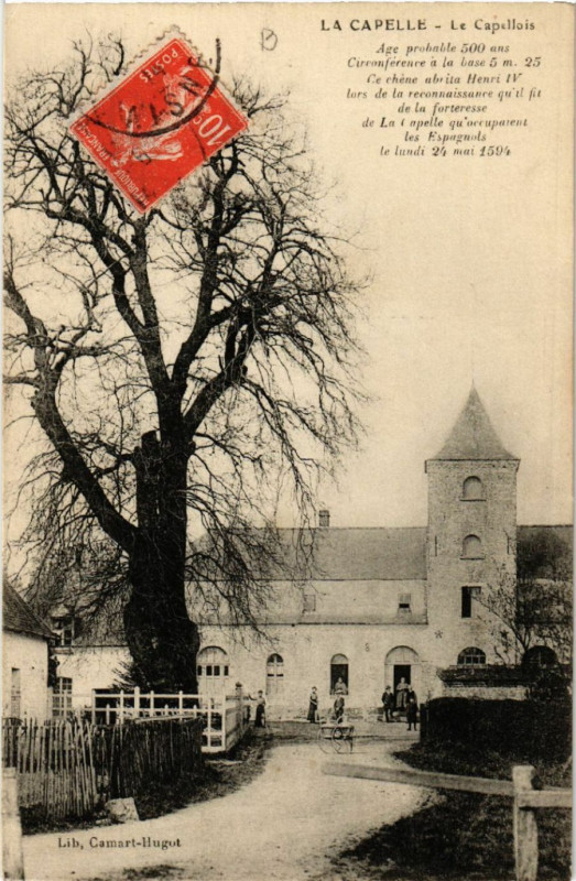 Carte postale ancienne La Chapelle - Le Capellois