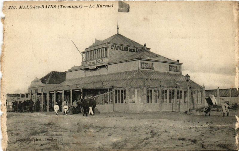 Carte postale ancienne Malo-les-Bains (Terminus) - Le Kursaal
