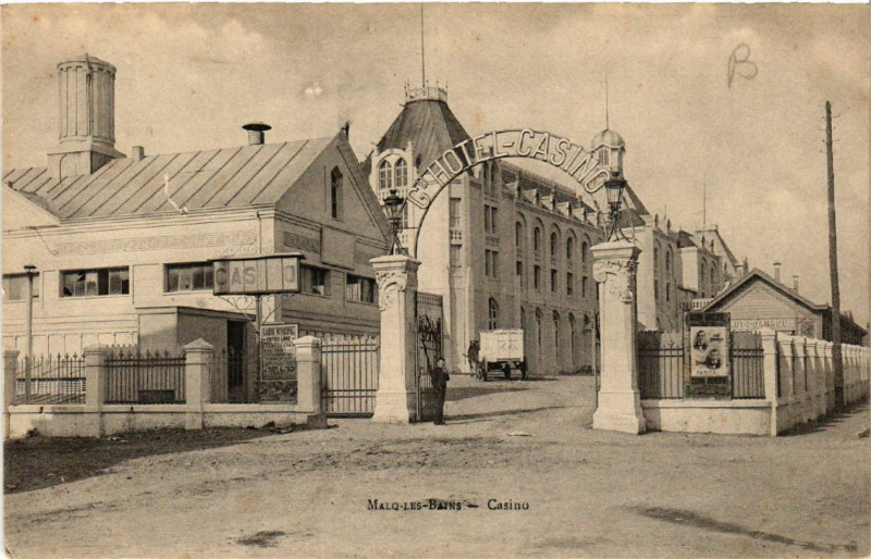 Carte postale ancienne Malo-les-Bains - Casino