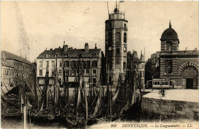 Carte postale ancienne Dunkerque - Le Leuguemaert à Dunkerque
