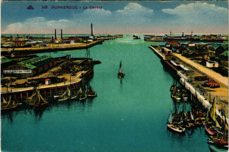 Carte postale ancienne Dunkerque - Le Chorzi à Dunkerque