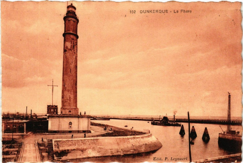 Carte postale ancienne Dunkerque - Le Phare à Dunkerque