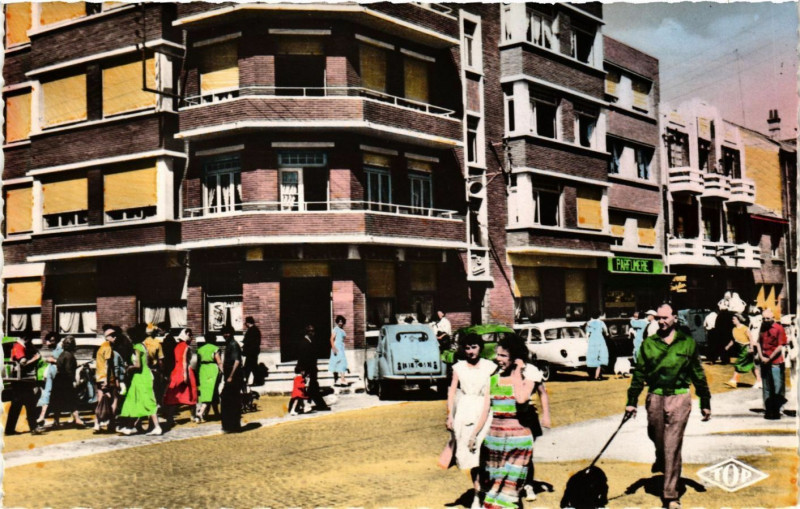 Carte postale ancienne Bray-Dunes Avenue de la Mer à Bray-Dunes