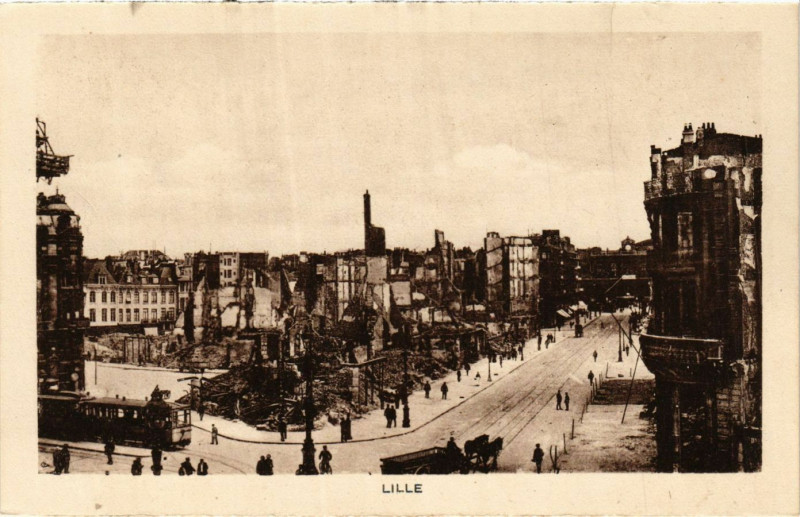 Carte postale ancienne Lille à Lille