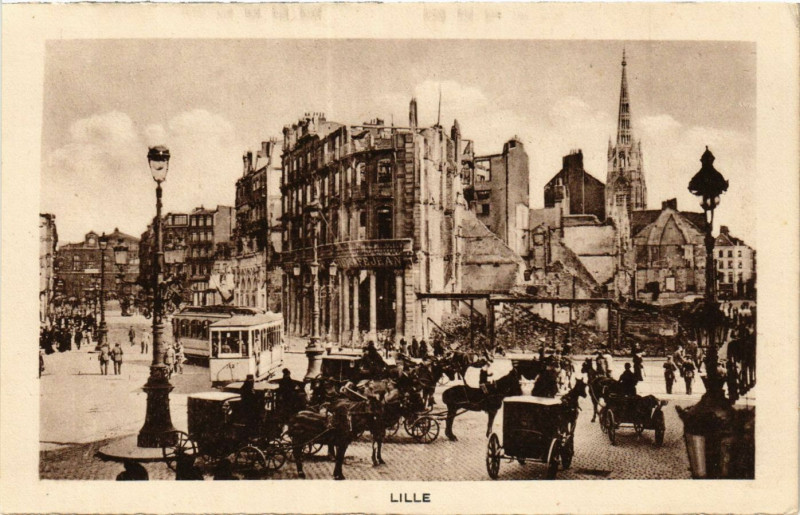 Carte postale ancienne Lille à Lille