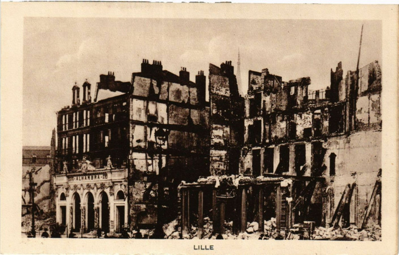 Carte postale ancienne Lille à Lille