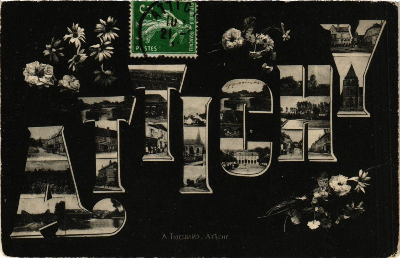Carte postale ancienne Attichy