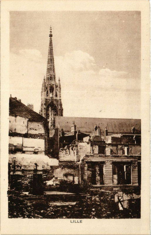 Carte postale ancienne Lille à Lille