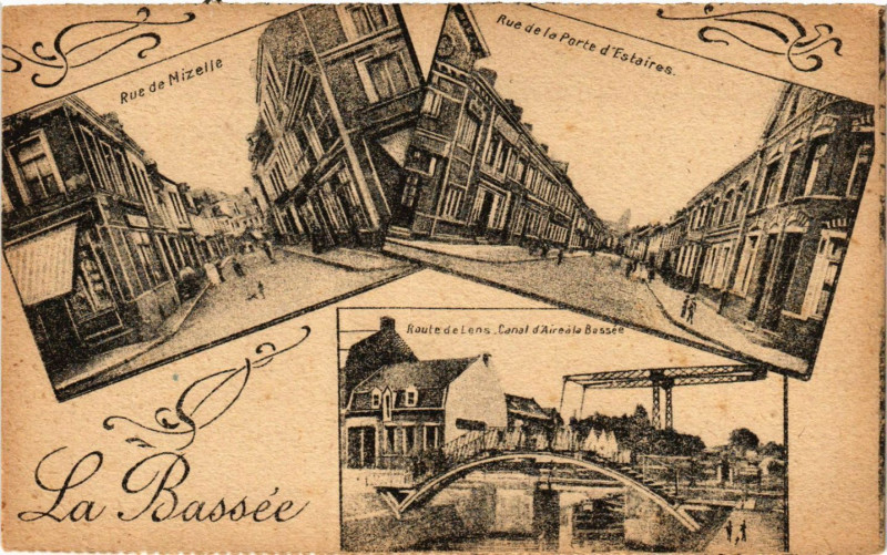 Carte postale ancienne La Bassee à La Bassée