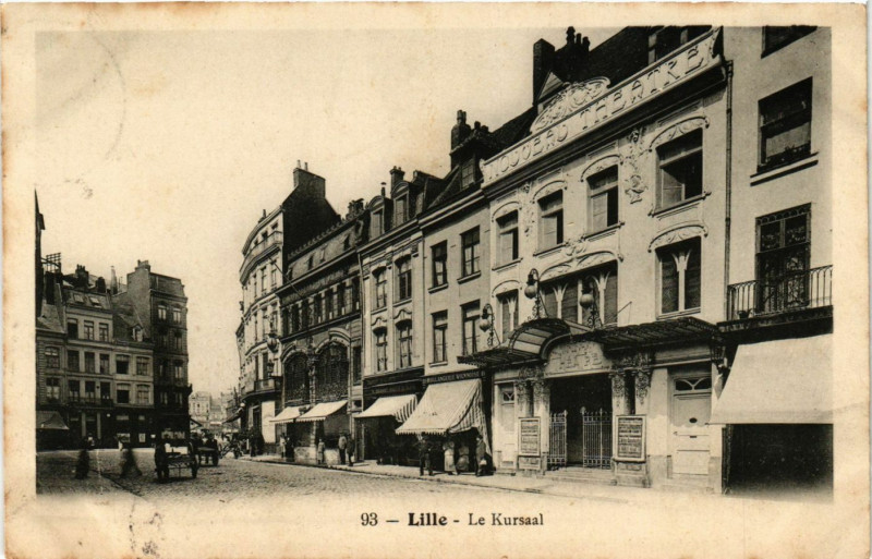 Carte postale ancienne Lille - Le Kursaal à Lille