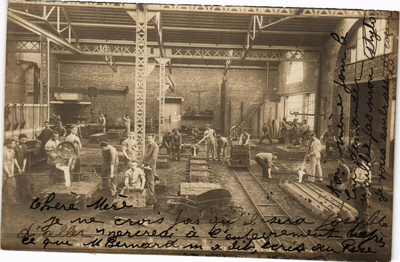 Carte postale ancienne Inst. Cath. d'Arts et Metiers de Lille à Lille