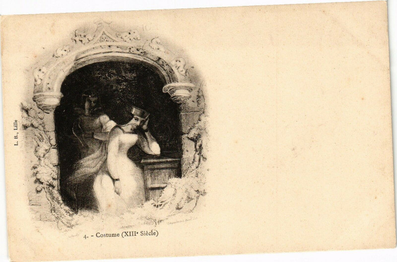 Carte postale ancienne Costume
