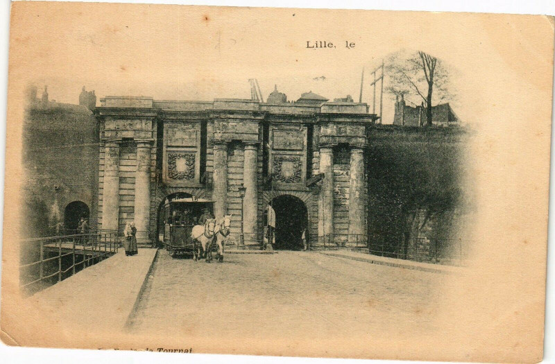Carte postale ancienne Lille à Lille