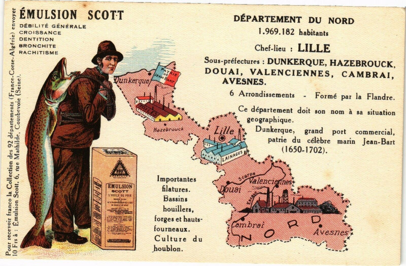 Carte postale ancienne Lille à Lille