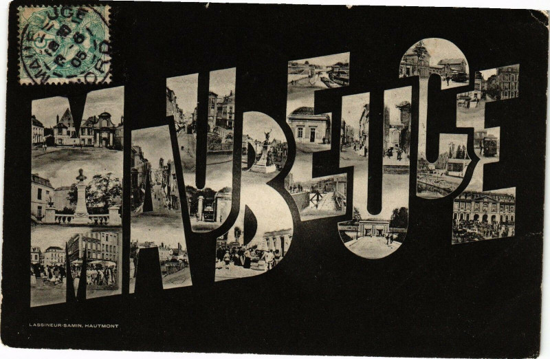 Carte postale ancienne Maubeuge à Maubeuge