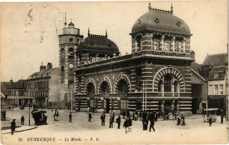 Carte postale ancienne Dunkerque - Le Mink à Dunkerque