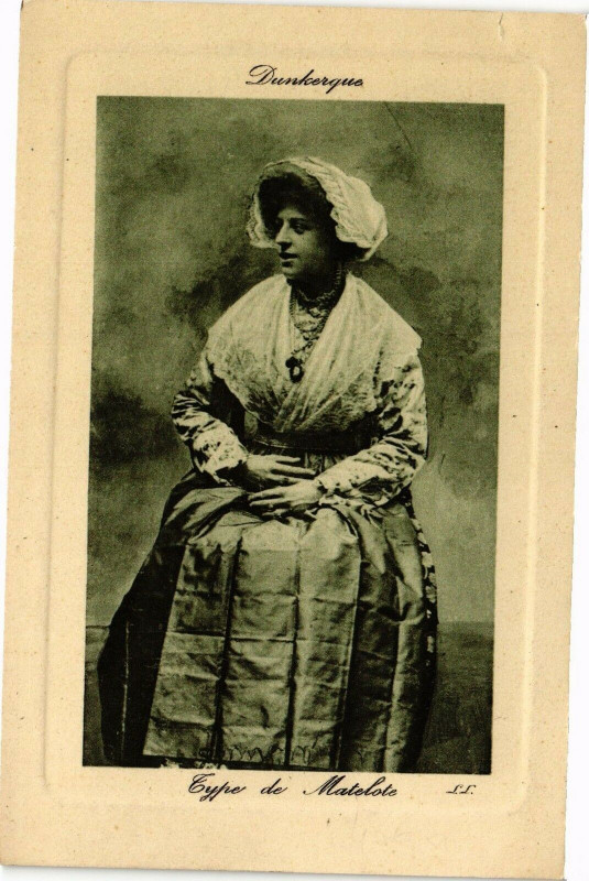Carte postale ancienne Dunkerque - Types de Matelote à Dunkerque