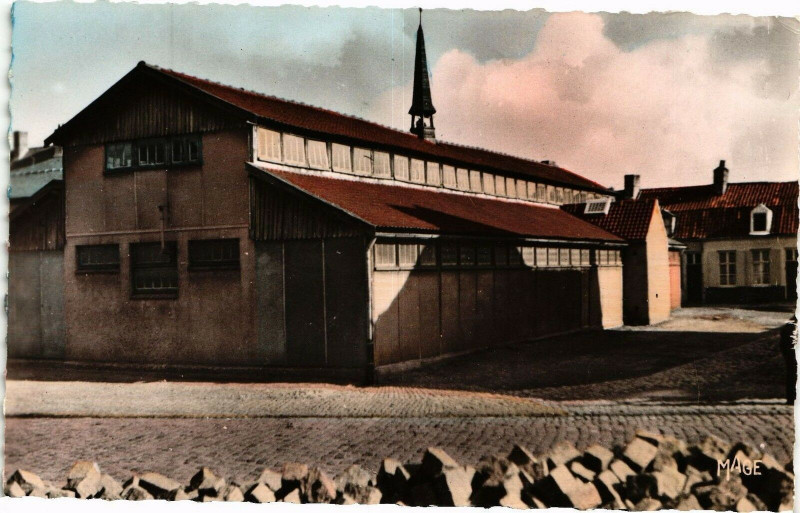 Carte postale ancienne Bourbourg - L'Eglise à Bourbourg