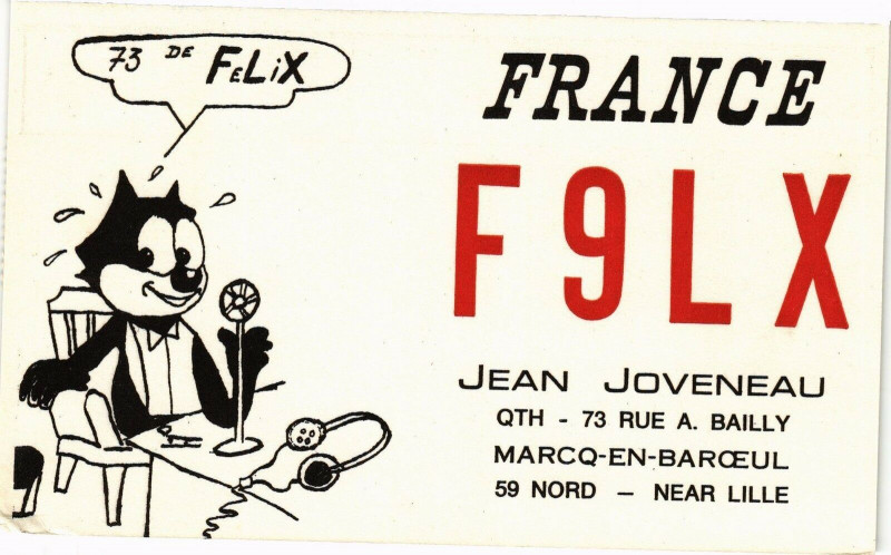 Carte postale ancienne FRnce f9lx jean joveneau