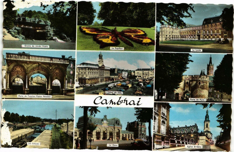 Carte postale ancienne Cambrai à Cambrai