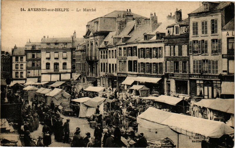 Carte postale ancienne Avesnes-sur-Helpe - La Maeche à Avesnes-sur-Helpe