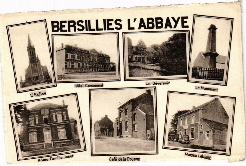 Carte postale ancienne Bersillies l'Abbaye à Bersillies