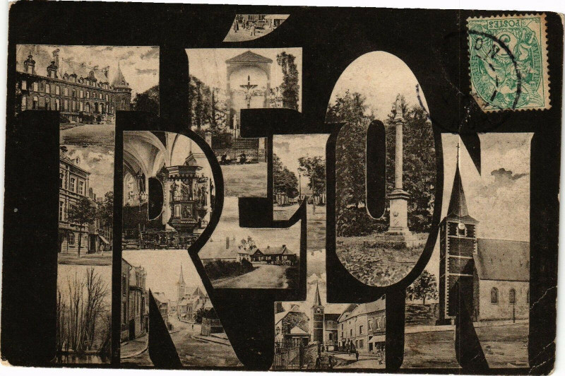 Carte postale ancienne Trelon à Trélon