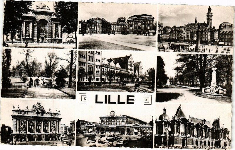 Carte postale ancienne Lille à Lille