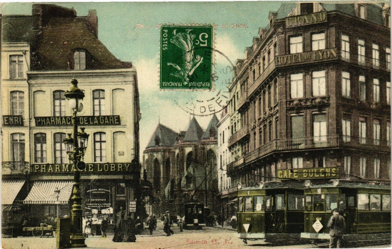 Carte postale ancienne Lille à Lille
