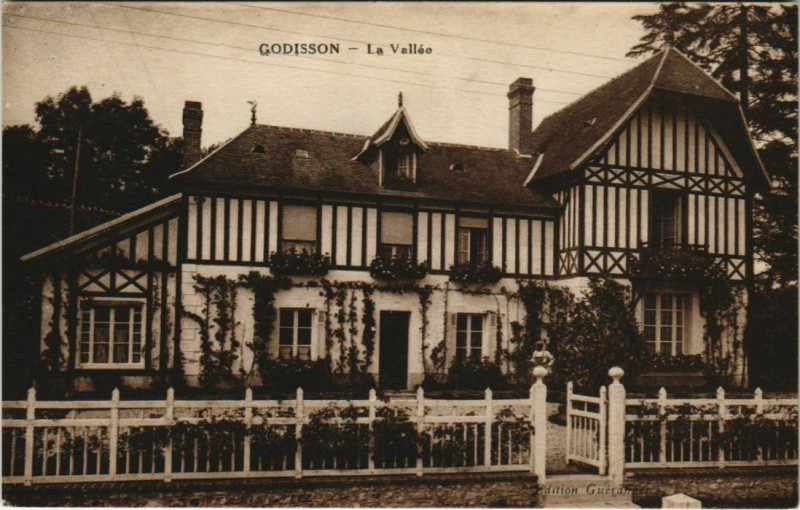 Carte postale ancienne Godisson La Vallée à Godisson