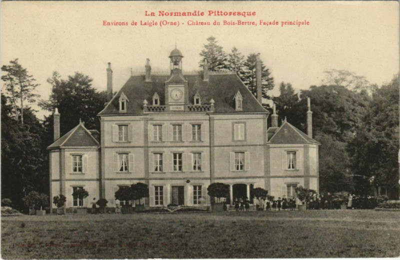 Carte postale ancienne Chateau du Bois-Bertre