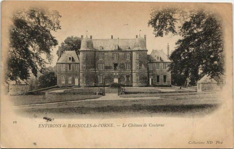Carte postale ancienne Chateau de Couterne