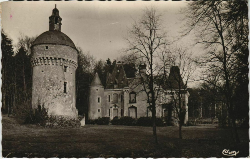 Carte postale ancienne La Perriere Chatea de Monthimer à Ri