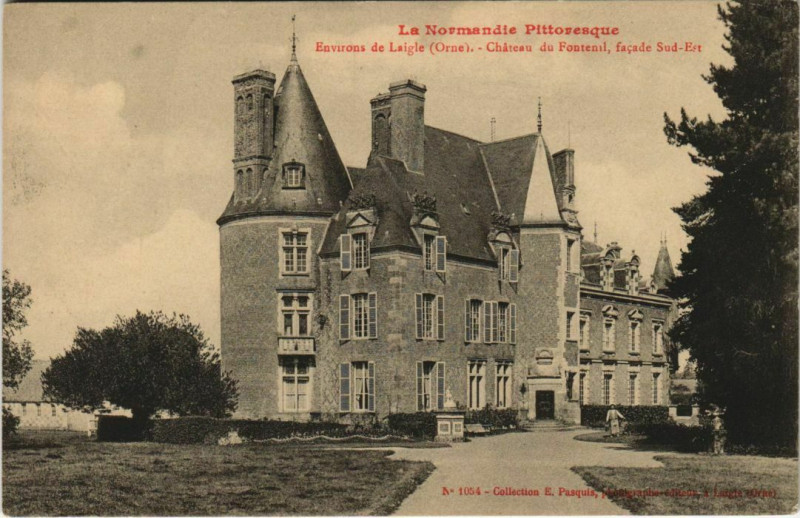 Carte postale ancienne Chateau du Fontenil