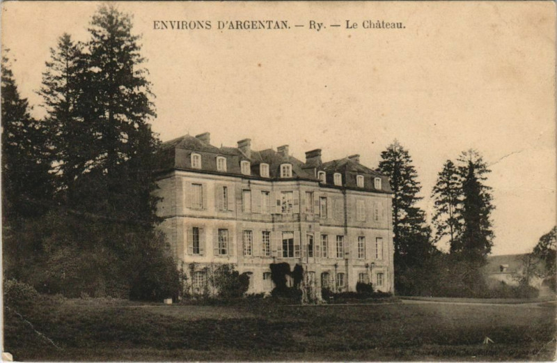 Carte postale ancienne Ry Le Chateau
