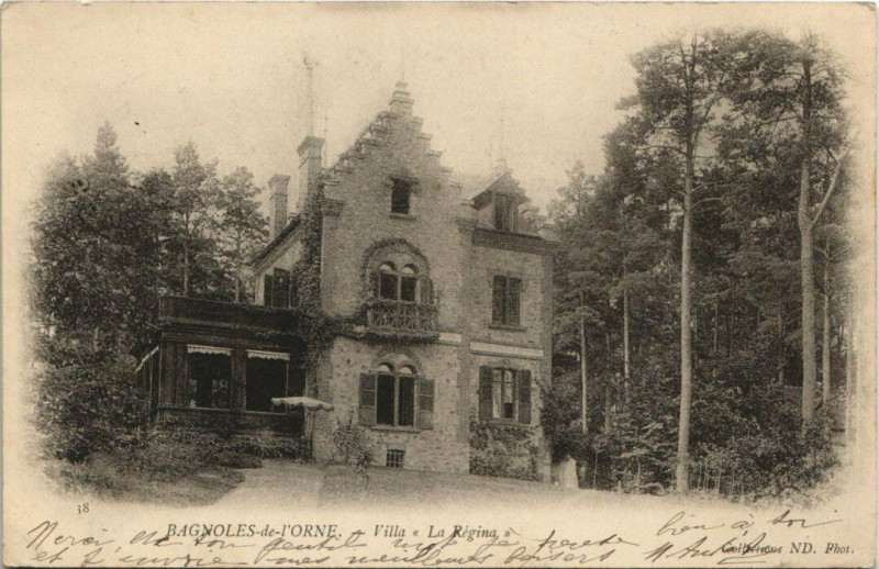 Carte postale ancienne Bagnoles-de-l'Orne Villa la Regina