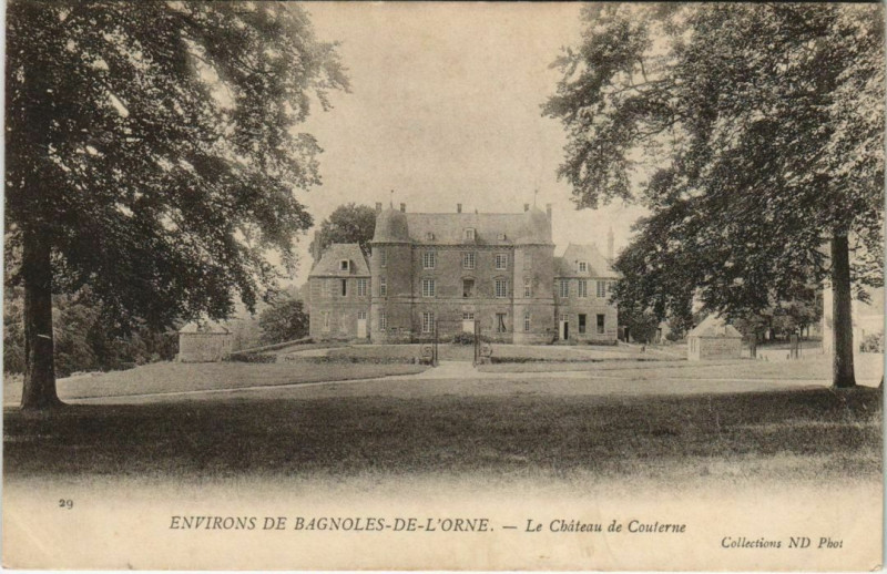 Carte postale ancienne Chateau de Couterne