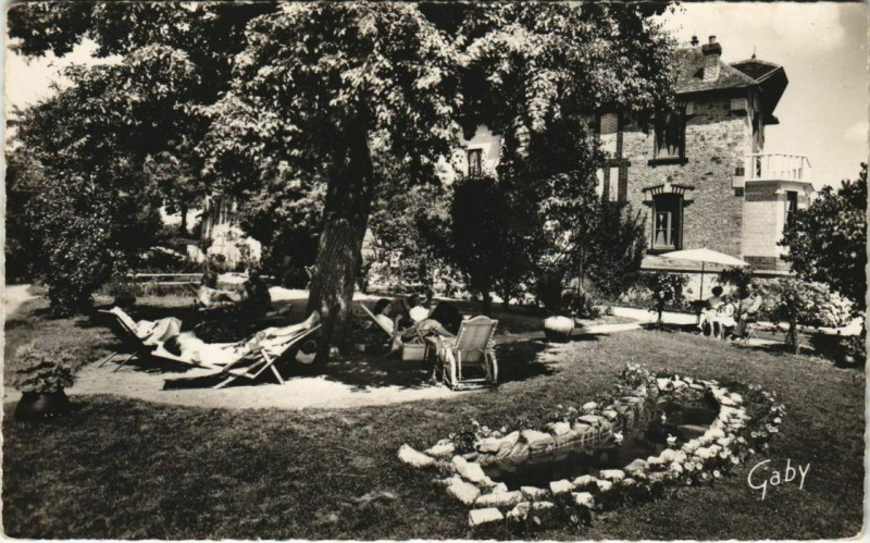 Carte postale ancienne Tesse-la-Madeleine Villa Le Verger