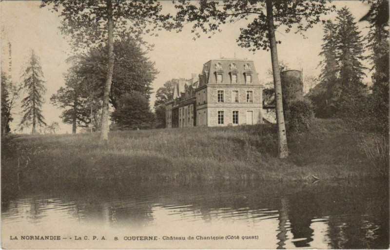 Carte postale ancienne Couterne Chateau de Cantepie