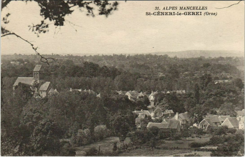 Carte postale ancienne St.Ceneri le Gerei France à Ri
