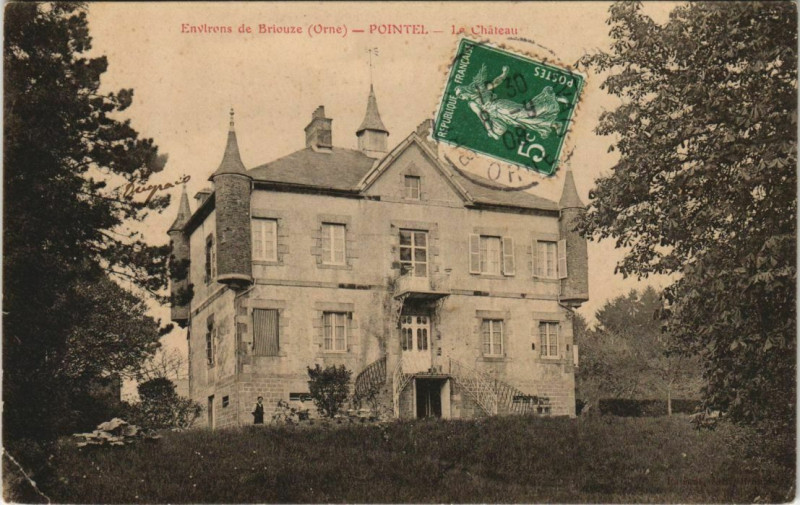 Carte postale ancienne Pointel Le Chateau France à Pointel