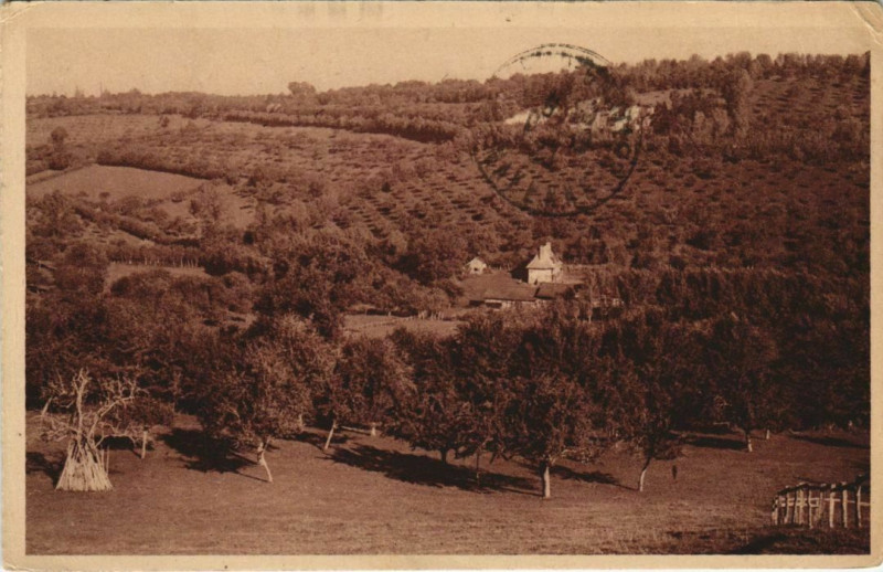 Carte postale ancienne Vimoutiers Vue Generale France à Vimoutiers