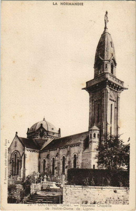 Carte postale ancienne Couterne Nouvelle Chapelle France