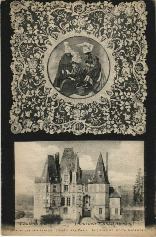 Carte postale ancienne Alencon Souvenir d'Alencon France à Alençon