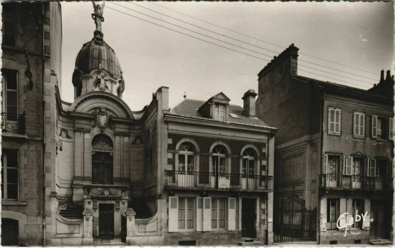 Carte postale ancienne Alencon Rue Sainte-Blaise, Maison Natale France à Alençon