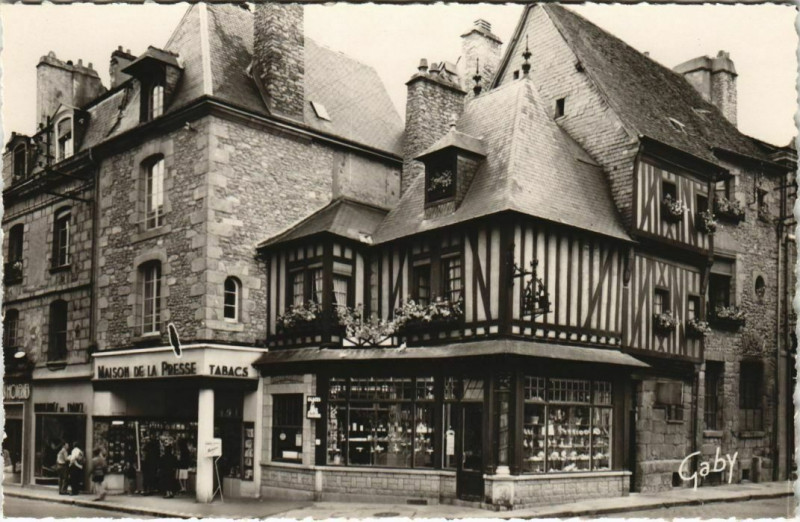 Carte postale ancienne Alencon Maison Normande, Grande Rue France à Alençon